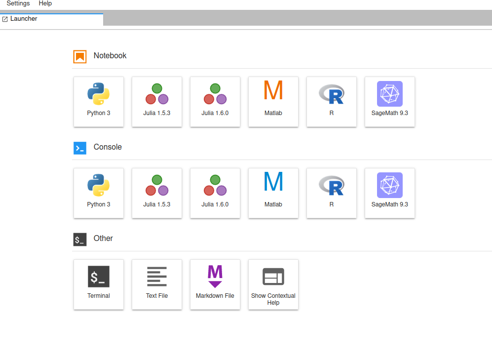 Kernels in Jupyter-lab